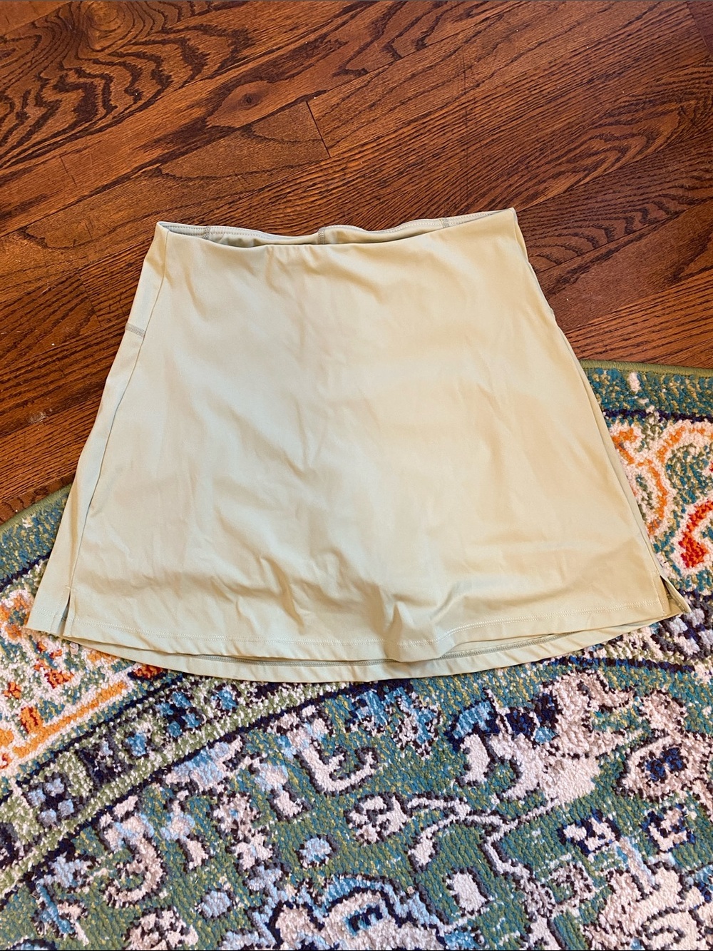 Sage green athletic skirt